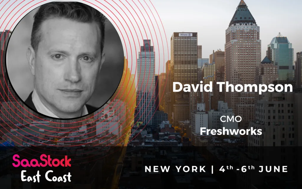 David Thompson SaaStock east Coast