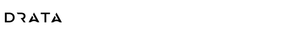 Black Drata logo